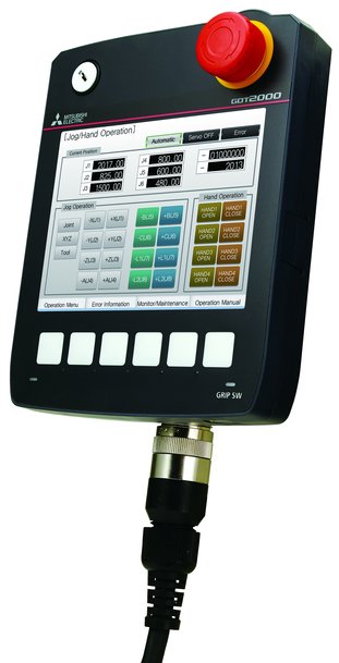 Mitsubishi Electric Automation Introduces Handheld Models For GOT 2000 Series HMI